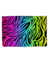 Rainbow Zebra Print Standard Size Polyester Pillow Case All Over Print-Pillow Case-TooLoud-White-Davson Sales