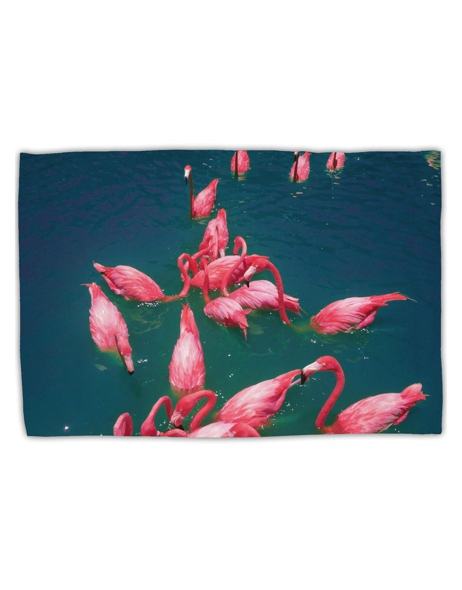 Bright Pink Painted Flamingos Standard Size Polyester Pillow Case All Over Print-Pillow Case-TooLoud-White-Davson Sales