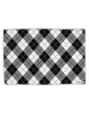 Black and White Argyle AOP Standard Size Polyester Pillow Case All Over Print by TooLoud-Pillow Case-TooLoud-White-Davson Sales