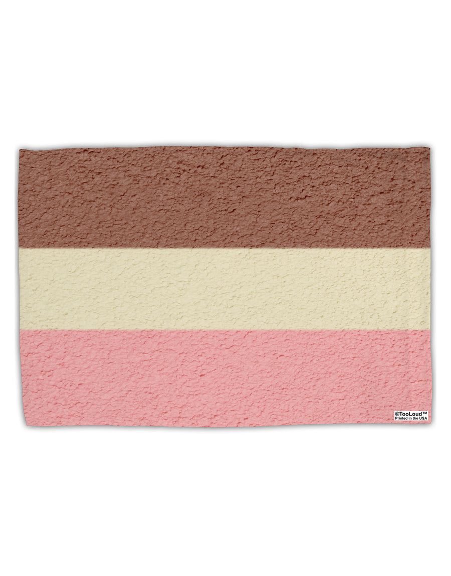 Horizontal Neapolitan Ice Cream Standard Size Polyester Pillow Case All Over Print by TooLoud-Pillow Case-TooLoud-White-Davson Sales