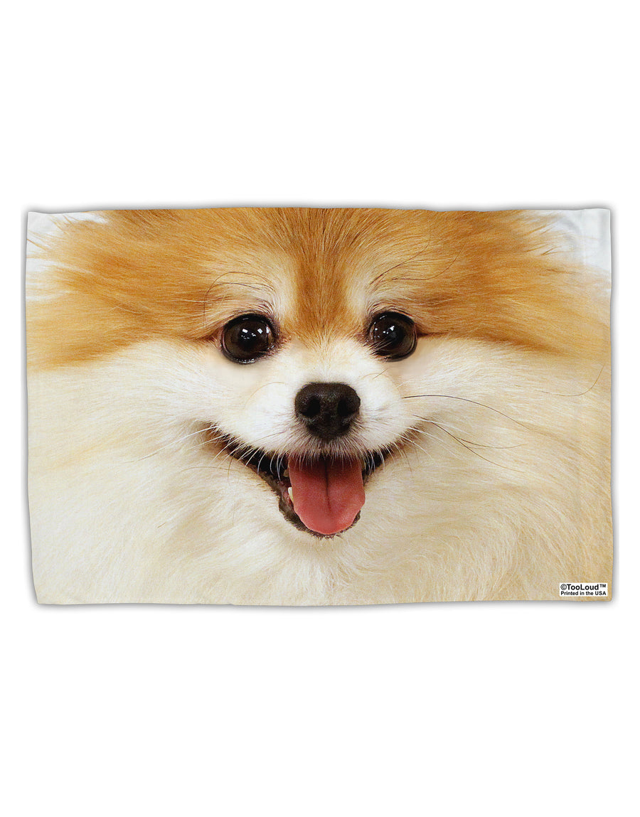 Adorable Pomeranian 1 Standard Size Polyester Pillow Case All Over Print-Pillow Case-TooLoud-White-Davson Sales