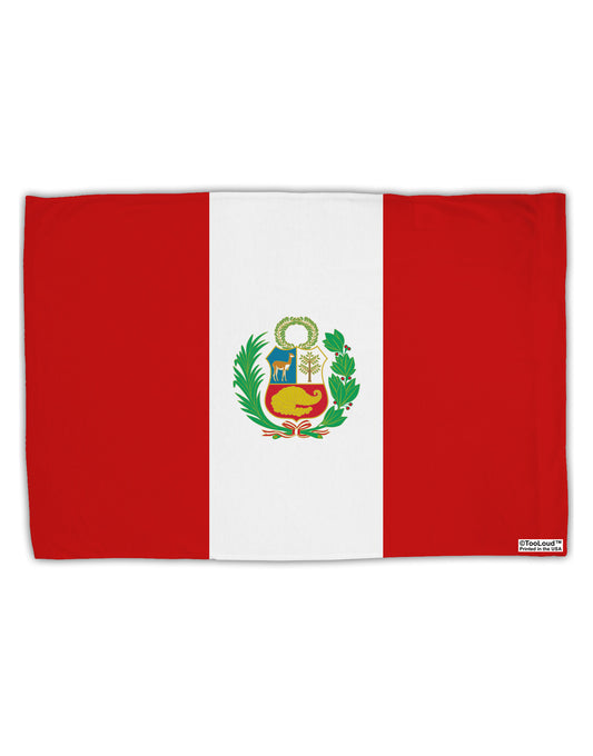 Peru Flag AOP Standard Size Polyester Pillow Case All Over Print-Pillow Case-TooLoud-White-Davson Sales