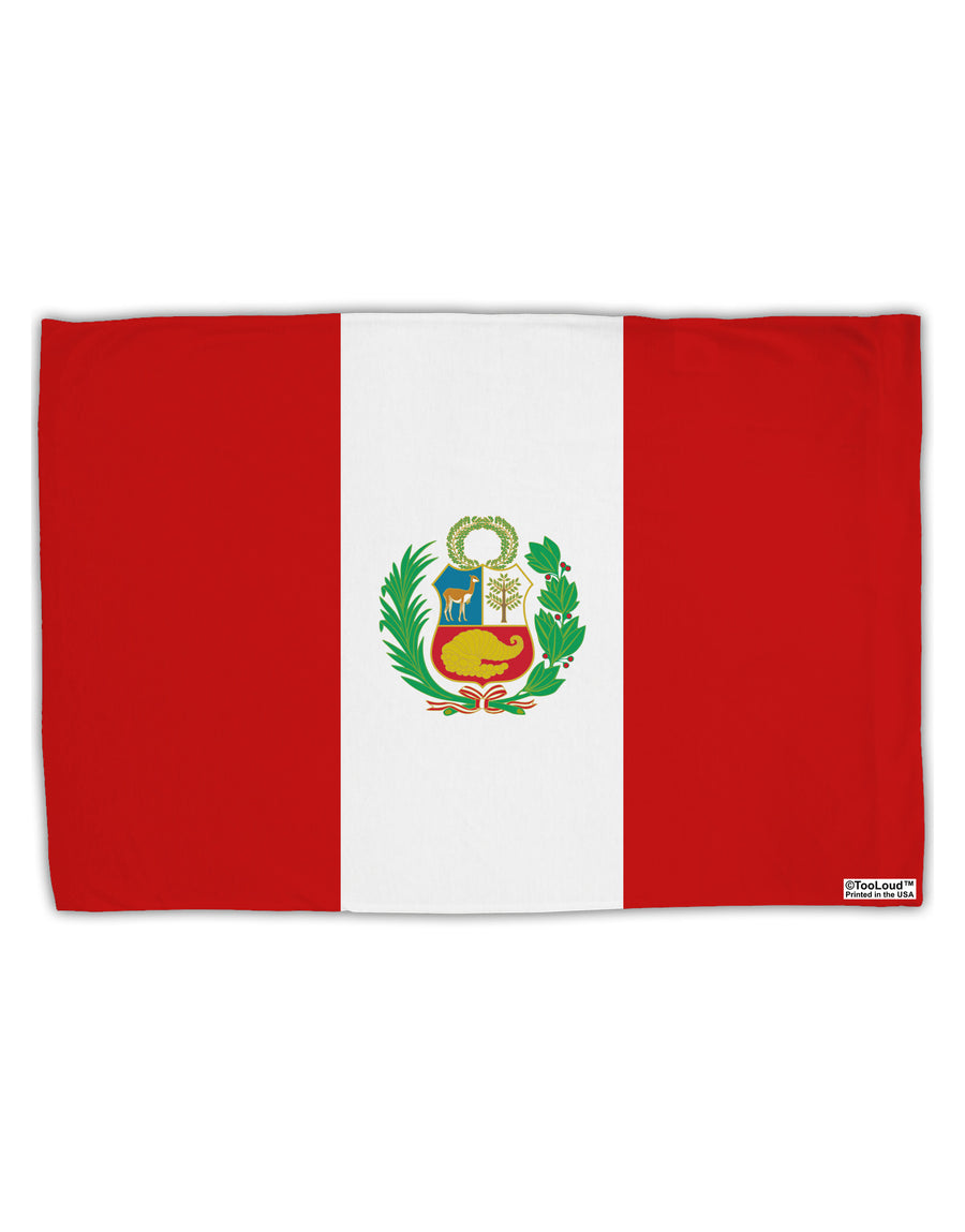 Peru Flag AOP Standard Size Polyester Pillow Case All Over Print-Pillow Case-TooLoud-White-Davson Sales