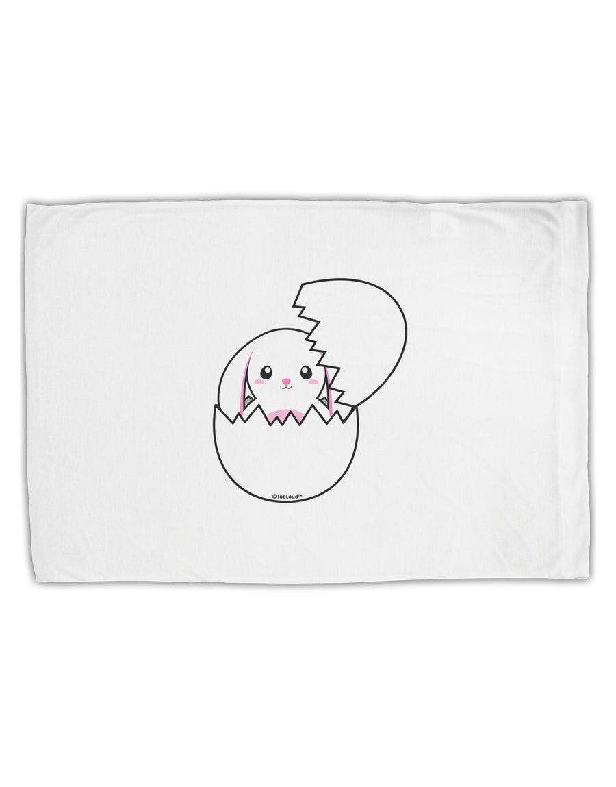 Cute Easter Bunny Hatching Standard Size Polyester Pillow Case by TooLoud-Pillow Case-TooLoud-White-Davson Sales