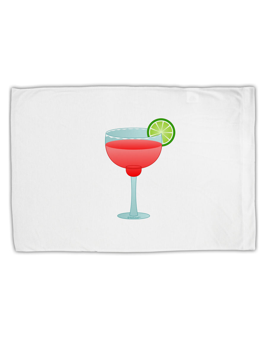 Red Margarita with Lime - Cinco de Mayo Standard Size Polyester Pillow Case by TooLoud-Pillow Case-TooLoud-White-Davson Sales