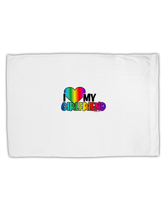 I Heart My Girlfriend - Rainbow Standard Size Polyester Pillow Case-Pillow Case-TooLoud-White-Davson Sales