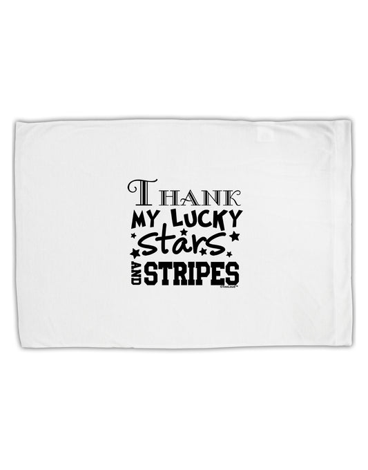 Thank My Lucky Stars and Stripes Standard Size Polyester Pillow Case by TooLoud-Pillow Case-TooLoud-White-Davson Sales
