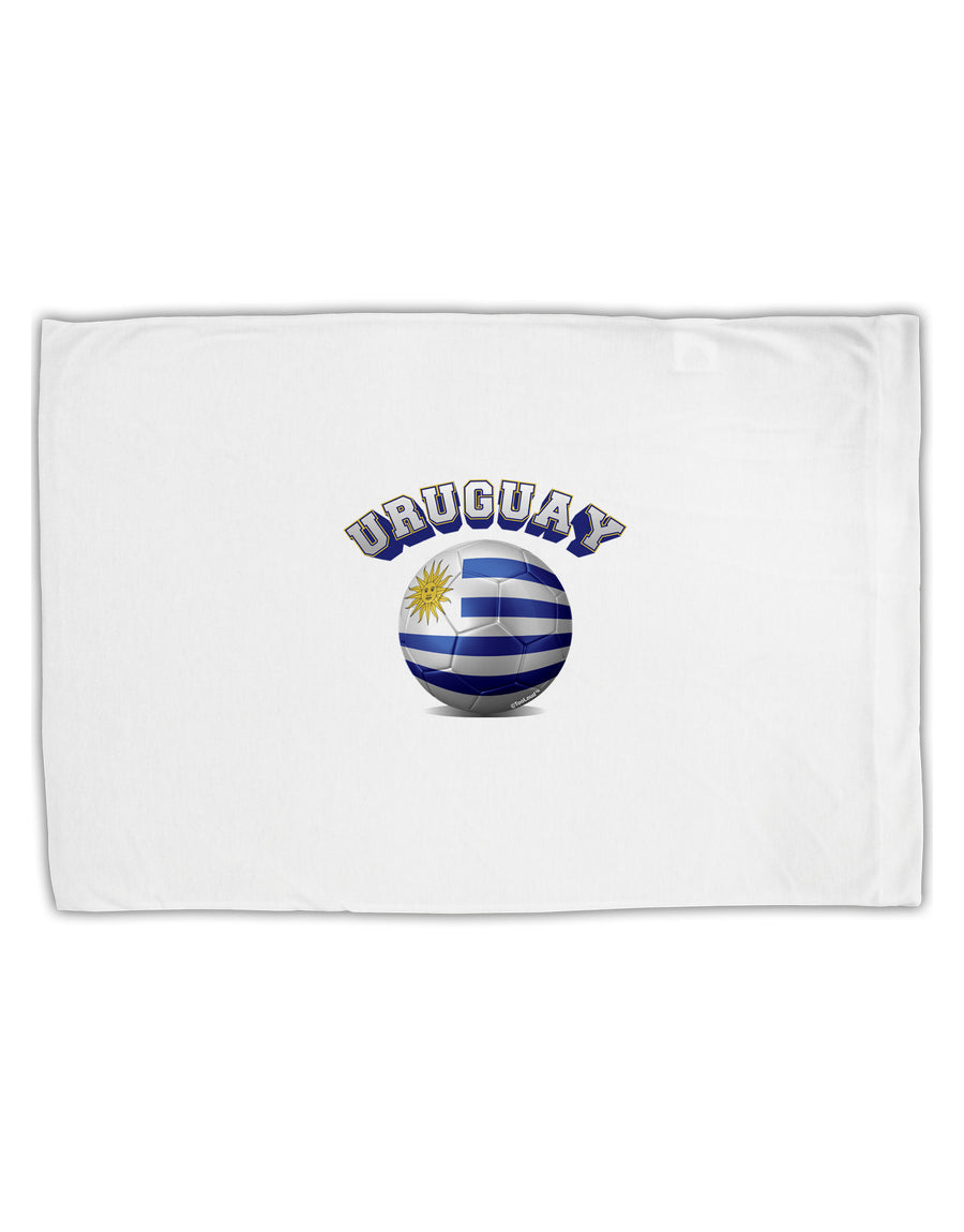 Soccer Ball Flag - Uruguay Standard Size Polyester Pillow Case-Pillow Case-TooLoud-White-Davson Sales