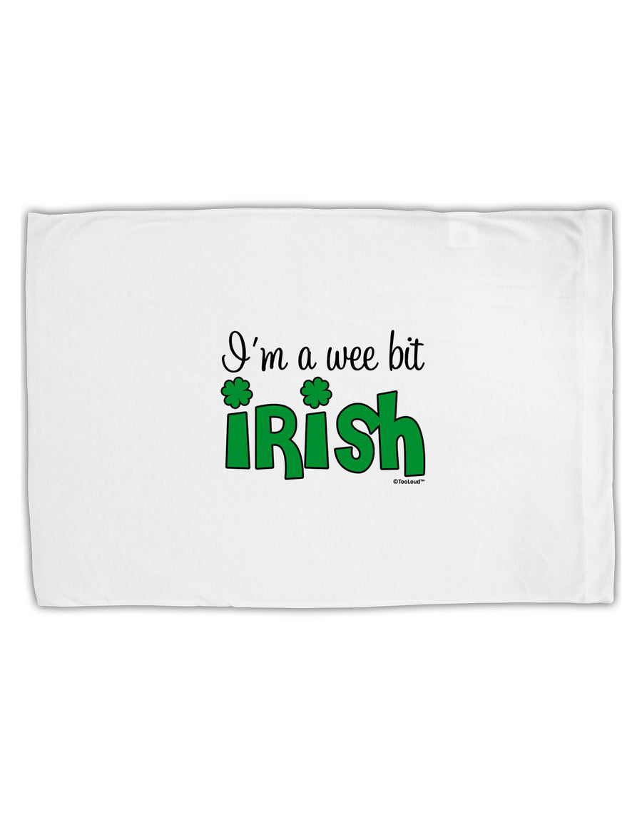 I'm A Wee Bit Irish Standard Size Polyester Pillow Case by TooLoud-Pillow Case-TooLoud-White-Davson Sales