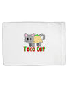 Cute Taco Cat Design Text Standard Size Polyester Pillow Case by TooLoud-Pillow Case-TooLoud-White-Davson Sales