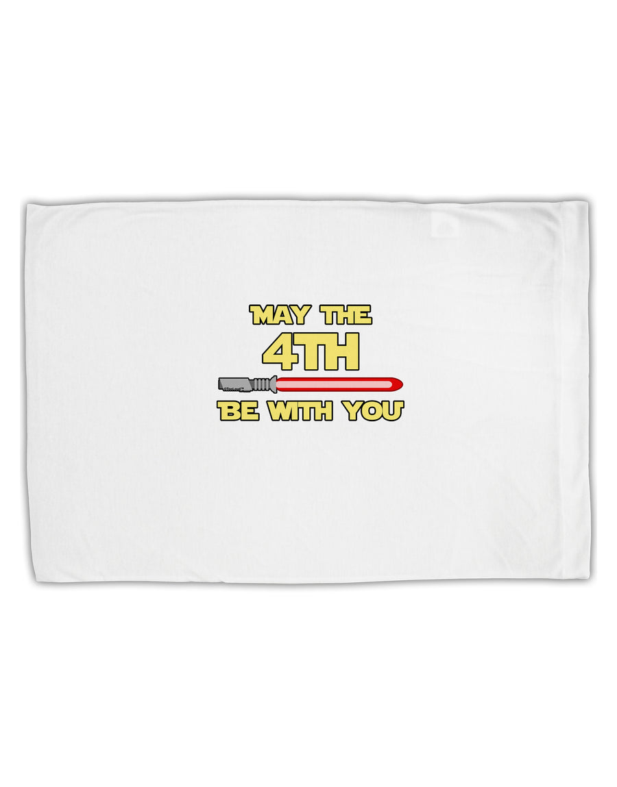 4th Be With You Beam Sword Standard Size Polyester Pillow Case by TooLoud-Pillow Case-TooLoud-White-Davson Sales