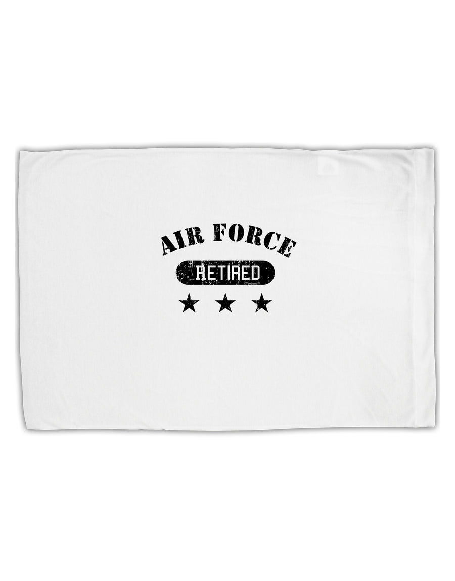 Retired Air Force Standard Size Polyester Pillow Case by TooLoud-Pillow Case-TooLoud-White-Davson Sales