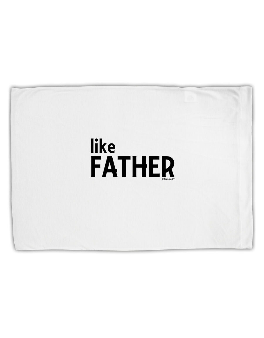 Matching Like Father Like Son Design - Like Father Standard Size Polyester Pillow Case by TooLoud-Pillow Case-TooLoud-White-Davson Sales