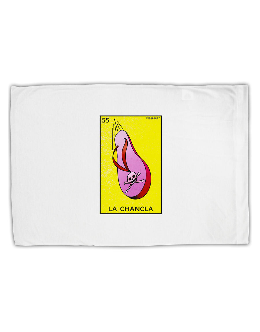 La Chancla Loteria Solid Standard Size Polyester Pillow Case by TooLoud-TooLoud-White-Davson Sales