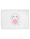 TooLoud Cute Bunny with Floppy Ears - Pink Standard Size Polyester Pillow Case-Pillow Case-TooLoud-White-Davson Sales