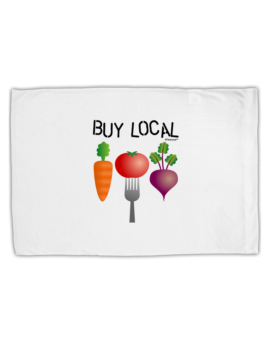 Buy Local - Vegetables Design Standard Size Polyester Pillow Case-Pillow Case-TooLoud-White-Davson Sales