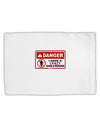 Danger - Crazy Girlfriend Standard Size Polyester Pillow Case-Pillow Case-TooLoud-White-Davson Sales