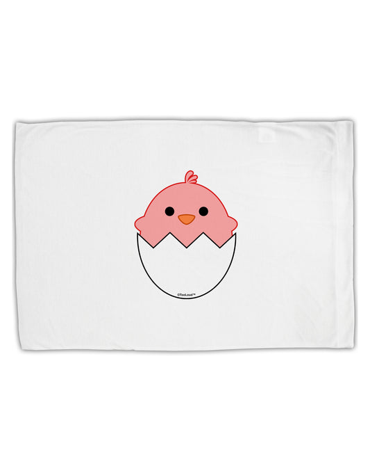 Cute Hatching Chick - Pink Standard Size Polyester Pillow Case by TooLoud-Pillow Case-TooLoud-White-Davson Sales