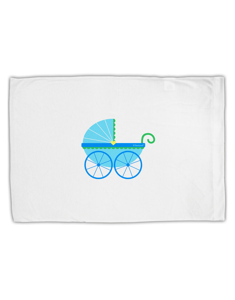 Baby Boy Carriage Standard Size Polyester Pillow Case-Pillow Case-TooLoud-White-Davson Sales