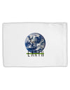 Planet Earth Text Standard Size Polyester Pillow Case by TooLoud-Pillow Case-TooLoud-White-Davson Sales