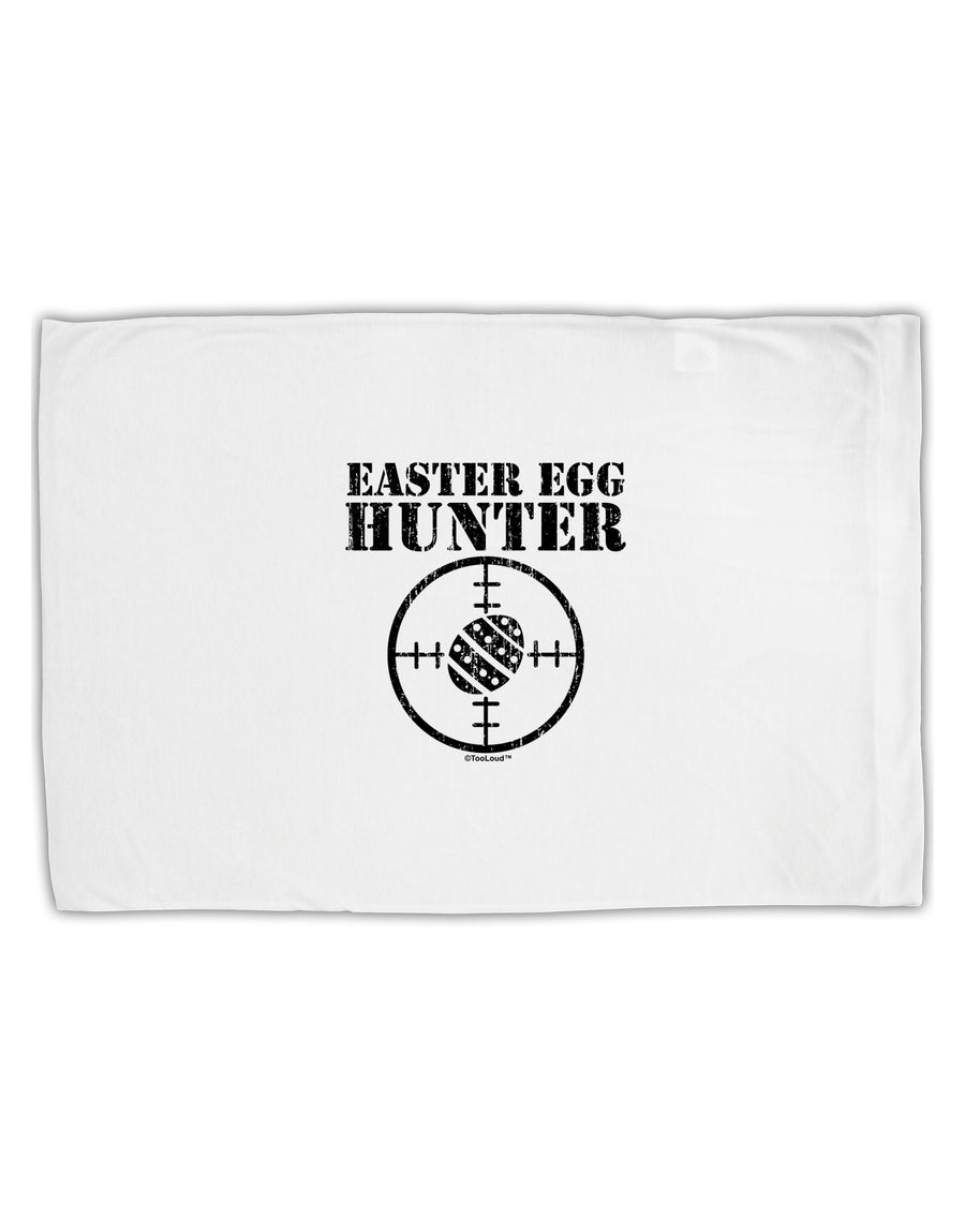 Easter Egg Hunter Distressed Standard Size Polyester Pillow Case by TooLoud-Pillow Case-TooLoud-White-Davson Sales