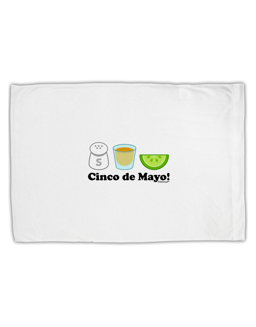 Cinco de Mayo Design - Salt Tequila Lime Standard Size Polyester Pillow Case by TooLoud-Pillow Case-TooLoud-White-Davson Sales