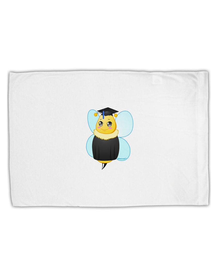 Graduation Bee Standard Size Polyester Pillow Case by TooLoud-Pillow Case-TooLoud-White-Davson Sales