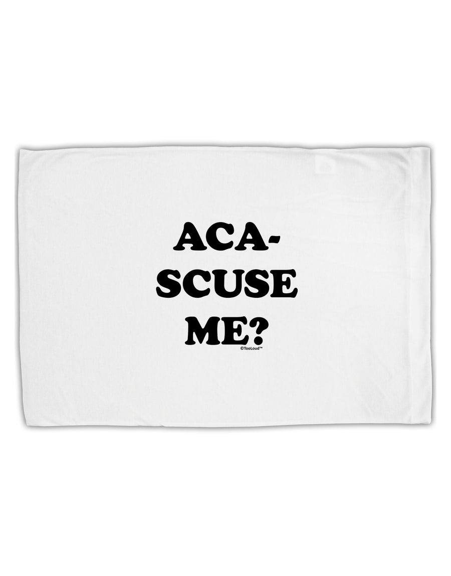 Aca-Scuse Me Standard Size Polyester Pillow Case-Pillow Case-TooLoud-White-Davson Sales