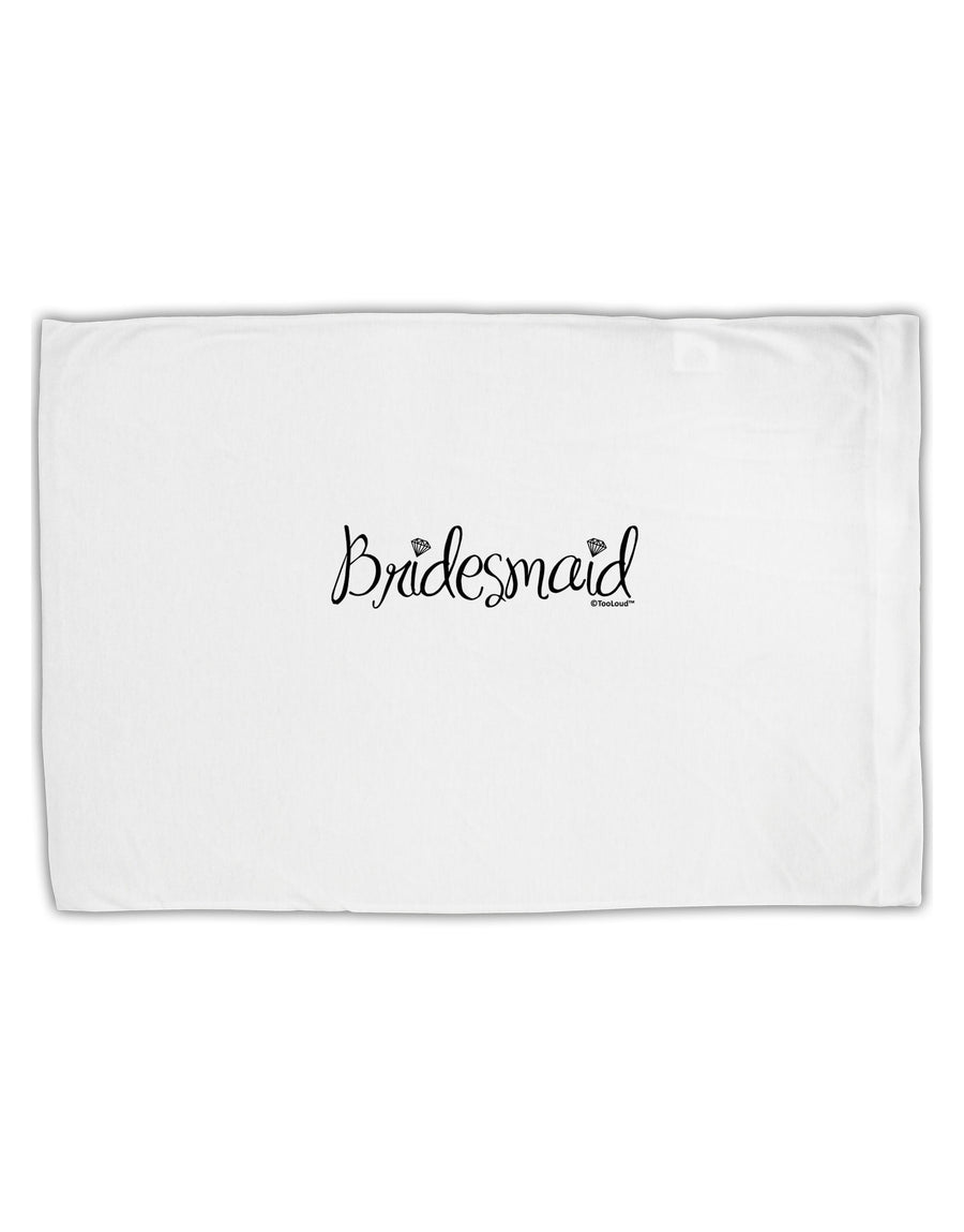 Bridesmaid Design - Diamonds Standard Size Polyester Pillow Case-Pillow Case-TooLoud-White-Davson Sales