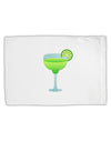 Green Margarita with Lime - Cinco de Mayo Standard Size Polyester Pillow Case by TooLoud-Pillow Case-TooLoud-White-Davson Sales