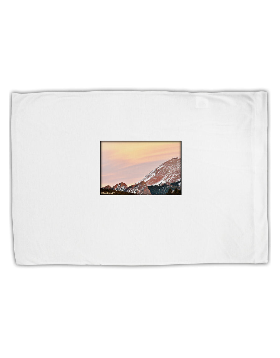 CO Sunset Cliffs Standard Size Polyester Pillow Case-Pillow Case-TooLoud-White-Davson Sales