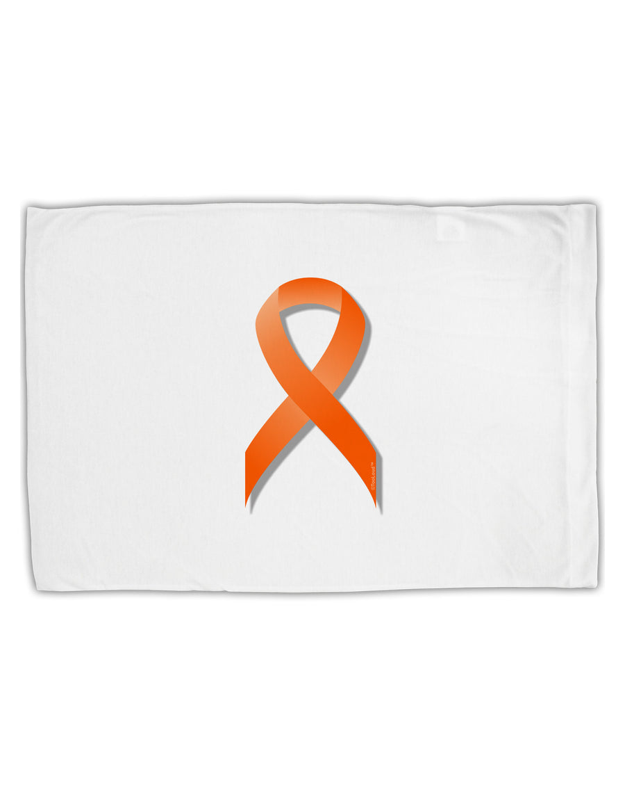 Leukemia Awareness Ribbon - Orange Standard Size Polyester Pillow Case-Pillow Case-TooLoud-White-Davson Sales