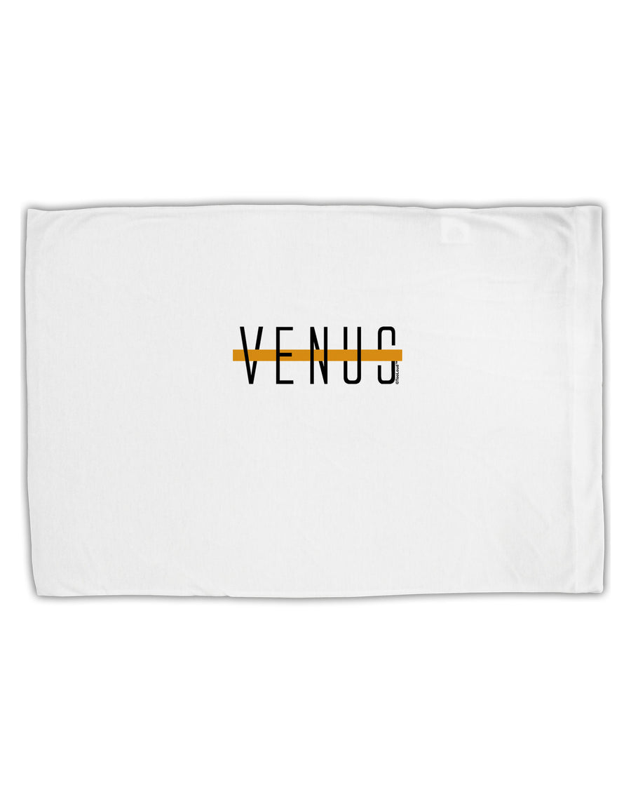 Planet Venus Text Only Standard Size Polyester Pillow Case by TooLoud-Pillow Case-TooLoud-White-Davson Sales