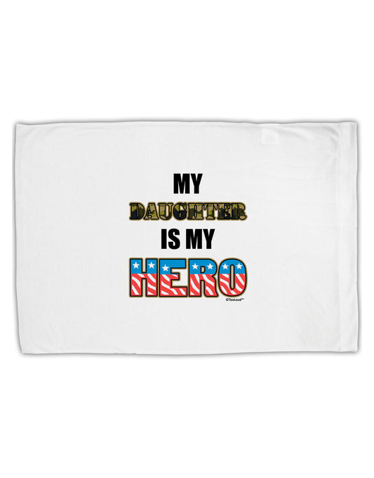 My Daughter is My Hero - Armed Forces Standard Size Polyester Pillow Case by TooLoud-Pillow Case-TooLoud-White-Davson Sales
