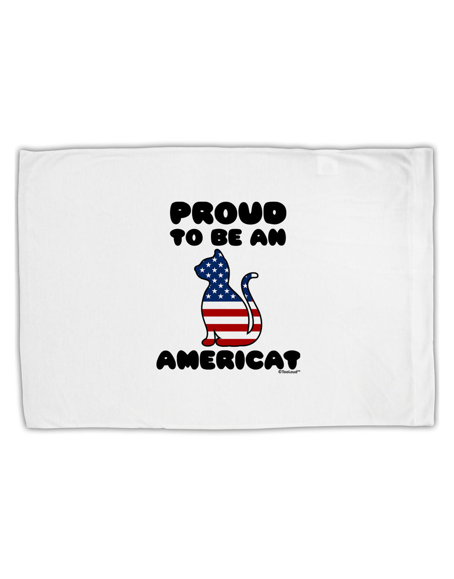 Proud to Be an Americat Standard Size Polyester Pillow Case by TooLoud-Pillow Case-TooLoud-White-Davson Sales