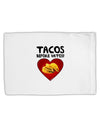 Tacos before Vatos Standard Size Polyester Pillow Case by TooLoud-Pillow Case-TooLoud-White-Davson Sales