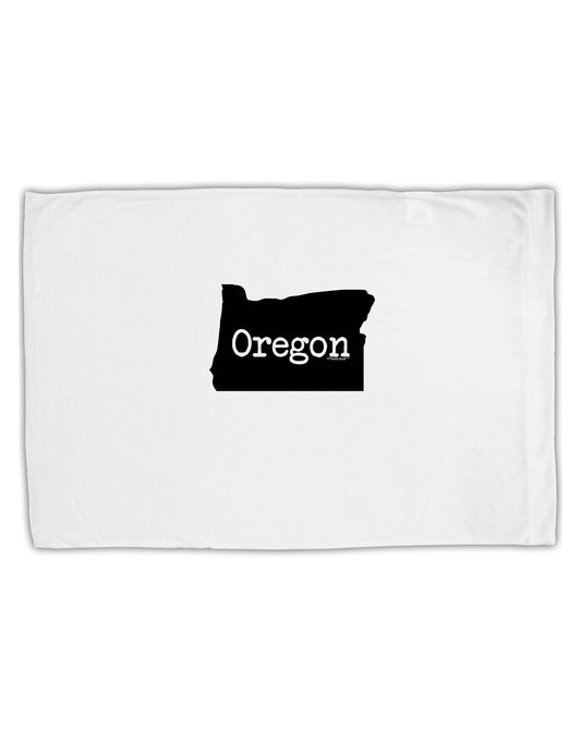 Oregon - United States Shape Standard Size Polyester Pillow Case by TooLoud-Pillow Case-TooLoud-White-Davson Sales