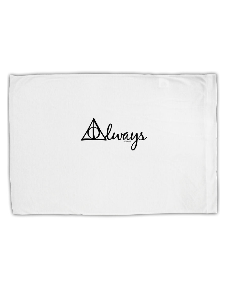 Always Magic Symbol Cursive Standard Size Polyester Pillow Case by TooLoud-Pillow Case-TooLoud-White-Davson Sales