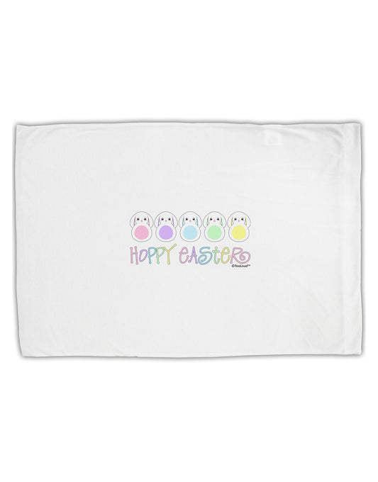 Cute Pastel Bunnies - Hoppy Easter Standard Size Polyester Pillow Case by TooLoud-Pillow Case-TooLoud-White-Davson Sales