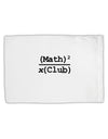 Math Club Standard Size Polyester Pillow Case by TooLoud-Pillow Case-TooLoud-White-Davson Sales