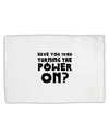 Turning the Power On Standard Size Polyester Pillow Case by TooLoud-Pillow Case-TooLoud-White-Davson Sales