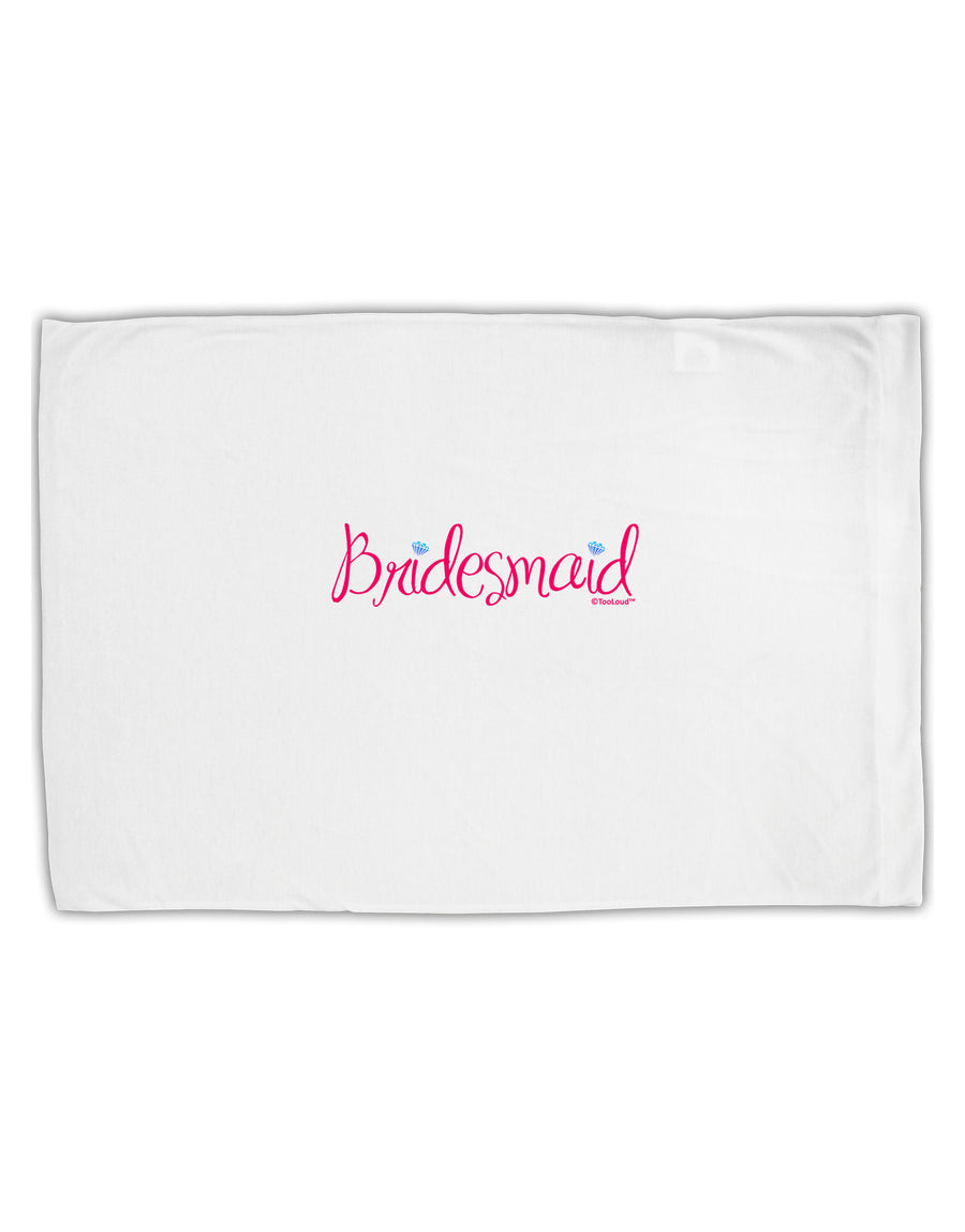 Bridesmaid Design - Diamonds - Color Standard Size Polyester Pillow Case-Pillow Case-TooLoud-White-Davson Sales