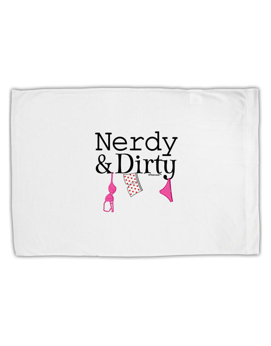 Nerdy and Dirty Standard Size Polyester Pillow Case by TooLoud-Pillow Case-TooLoud-White-Davson Sales