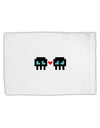 8-Bit Skull Love - Boy and Boy Standard Size Polyester Pillow Case-Pillow Case-TooLoud-White-Davson Sales