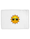 Sun With Sunglasses Standard Size Polyester Pillow Case by TooLoud-Pillow Case-TooLoud-White-Davson Sales