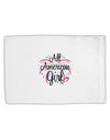 All American Girl - Fireworks and Heart Standard Size Polyester Pillow Case by TooLoud-Pillow Case-TooLoud-White-Davson Sales