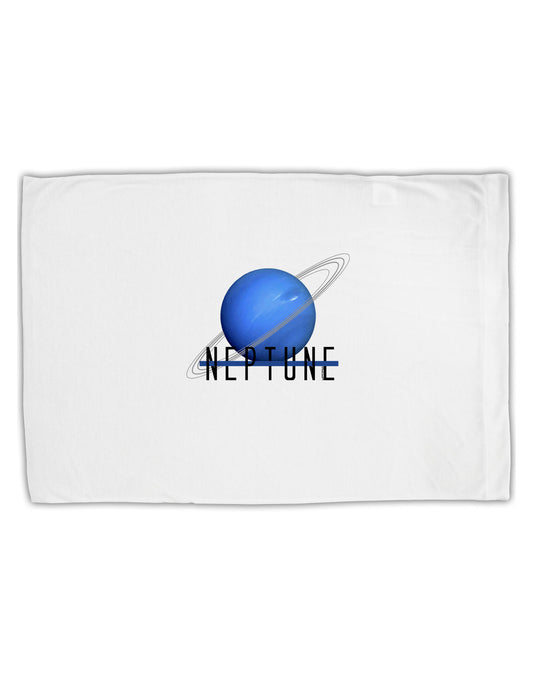 Planet Neptune Text Standard Size Polyester Pillow Case by TooLoud-Pillow Case-TooLoud-White-Davson Sales
