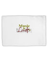 Music Is Love Standard Size Polyester Pillow Case-Pillow Case-TooLoud-White-Davson Sales