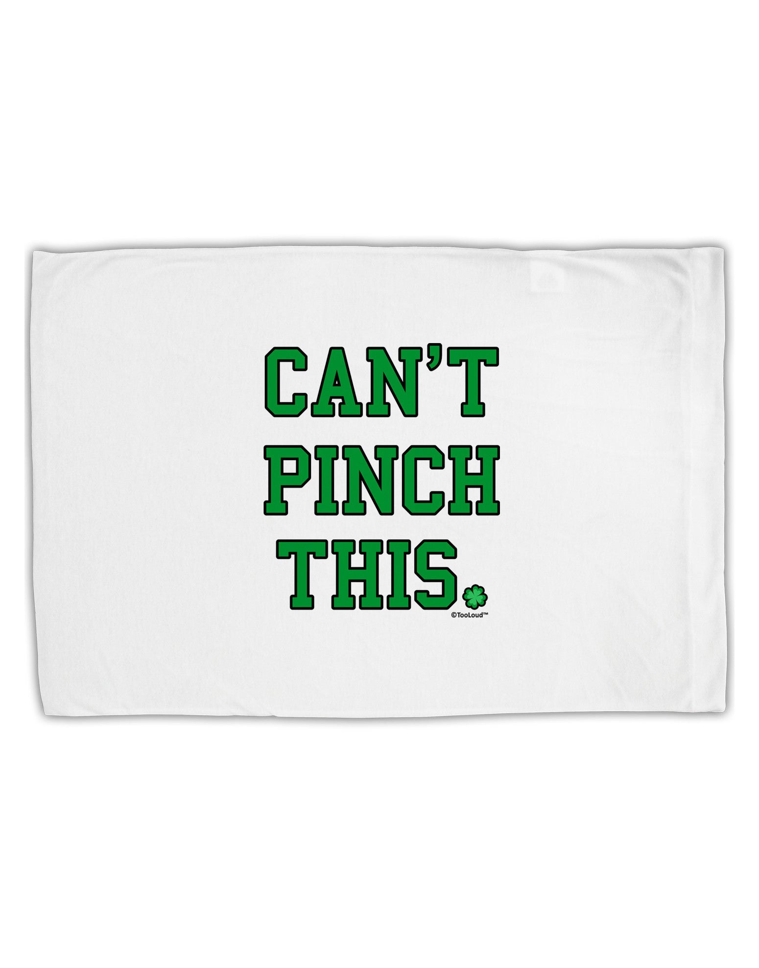 Can't Pinch This - St. Patrick's Day Standard Size Polyester Pillow Case by TooLoud-Pillow Case-TooLoud-White-Davson Sales