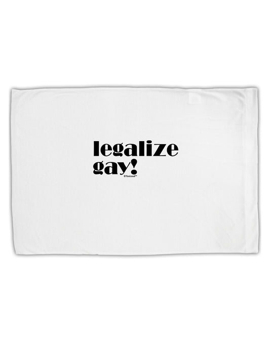 Legalize Gay Standard Size Polyester Pillow Case-Pillow Case-TooLoud-White-Davson Sales